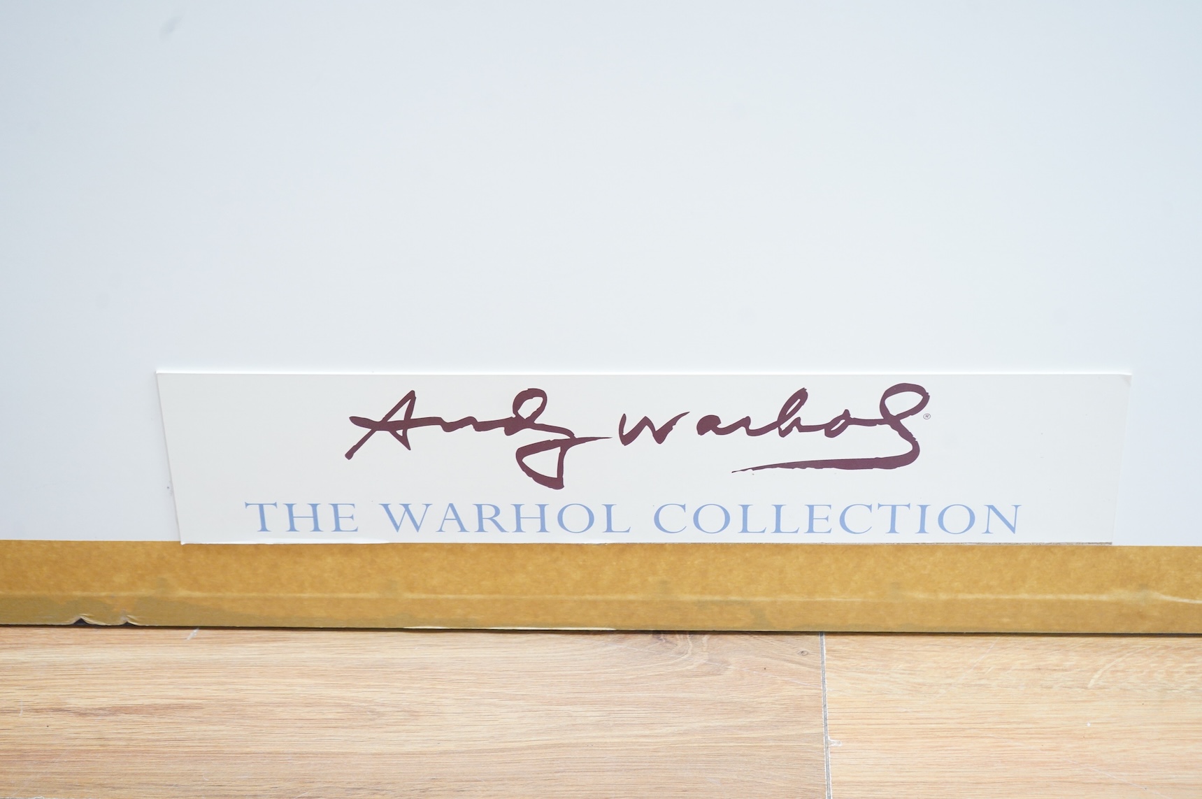 After Andy Warhol (American 1928-1987), ‘Diamond Dust Shoes’, Pop-art lithograph, The Andy Warhol Collection label and facsimile signature verso, 95 x 76cm